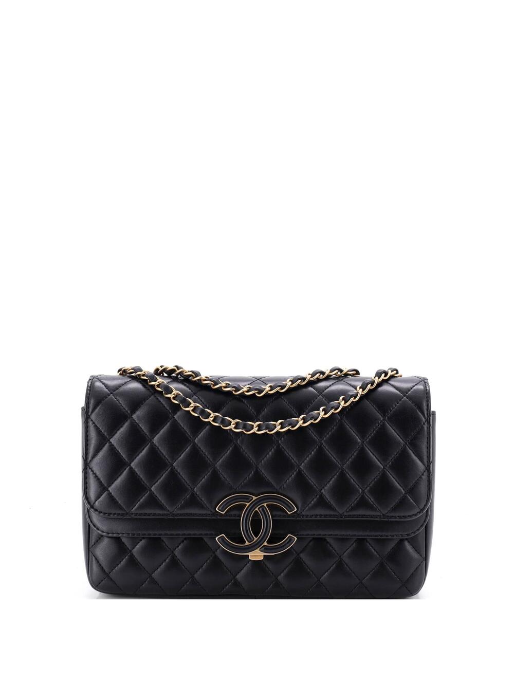 Chanel Cc Chic Double Flap Bag Quilted #376803C49B